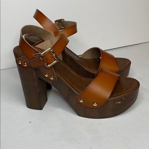 Wooden Block Heels